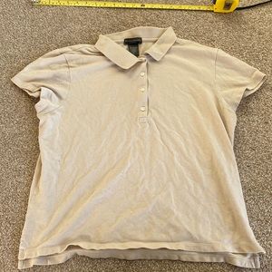 Cream Polo Shirt